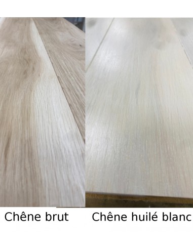 Huile blanche parquet biosourcée - manufacture française Mauler