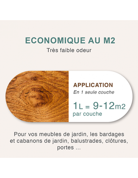 Vernis bois extérieur résistance extrême - manufacture française